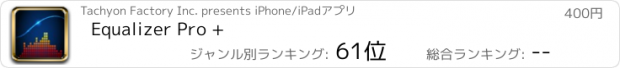 おすすめアプリ Equalizer Pro +