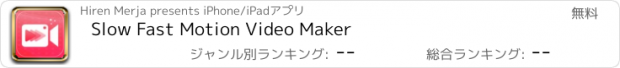 おすすめアプリ Slow Fast Motion Video Maker