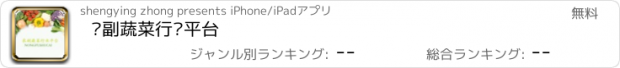 おすすめアプリ 农副蔬菜行业平台