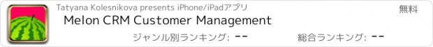 おすすめアプリ Melon CRM Customer Management