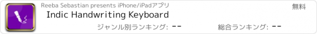 おすすめアプリ Indic Handwriting Keyboard