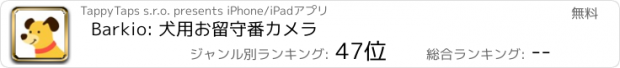 おすすめアプリ Barkio: 犬用お留守番カメラ