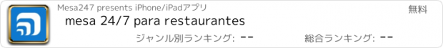 おすすめアプリ mesa 24/7 para restaurantes