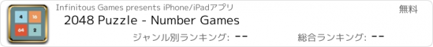 おすすめアプリ 2048 Puzzle - Number Games