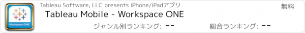 おすすめアプリ Tableau Mobile - Workspace ONE