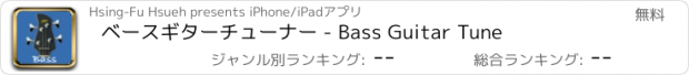 おすすめアプリ ベースギターチューナー - Bass Guitar Tune