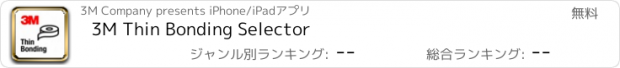 おすすめアプリ 3M Thin Bonding Selector