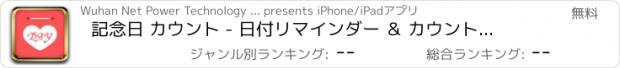 おすすめアプリ 記念日 カウント - 日付リマインダー ＆ カウントダウン