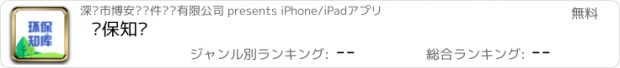 おすすめアプリ 环保知库