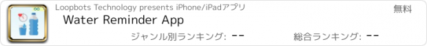 おすすめアプリ Water Reminder App