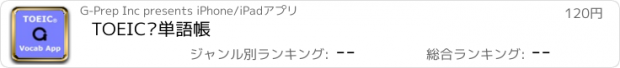 おすすめアプリ TOEIC®単語帳