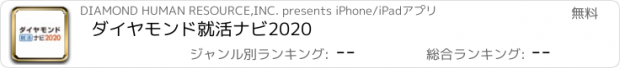 おすすめアプリ ダイヤモンド就活ナビ2020