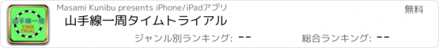 おすすめアプリ 山手線一周タイムトライアル