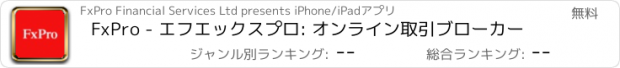 おすすめアプリ FxPro - エフエックスプロ: オンライン取引ブローカー