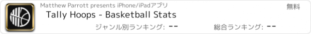 おすすめアプリ Tally Hoops - Basketball Stats