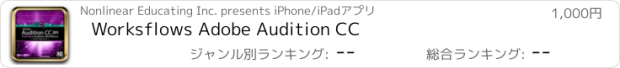 おすすめアプリ Worksflows Adobe Audition CC
