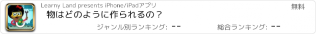 おすすめアプリ 物はどのように作られるの？