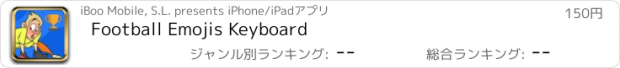 おすすめアプリ Football Emojis Keyboard