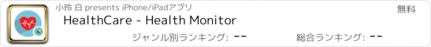 おすすめアプリ HealthCare - Health Monitor