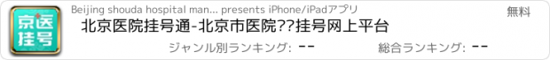 おすすめアプリ 北京医院挂号通-北京市医院预约挂号网上平台