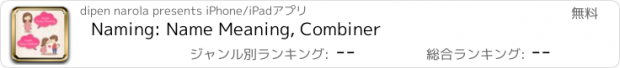 おすすめアプリ Naming: Name Meaning, Combiner