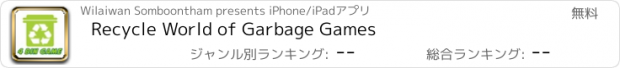 おすすめアプリ Recycle World of Garbage Games