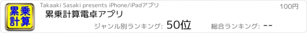 おすすめアプリ 累乗計算電卓アプリ