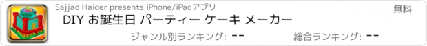 おすすめアプリ DIY お誕生日 パーティー ケーキ メーカー