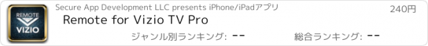 おすすめアプリ Remote for Vizio TV Pro