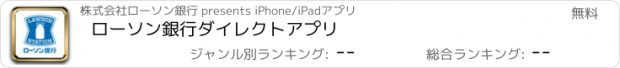 おすすめアプリ ローソン銀行ダイレクトアプリ