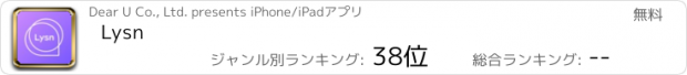 おすすめアプリ Lysn
