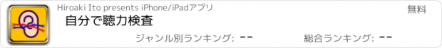 おすすめアプリ 自分で聴力検査