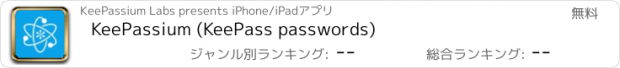 おすすめアプリ KeePassium (KeePass passwords)