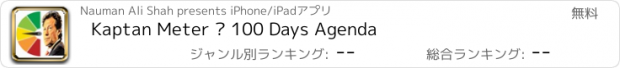おすすめアプリ Kaptan Meter – 100 Days Agenda