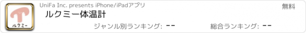 おすすめアプリ ルクミー体温計