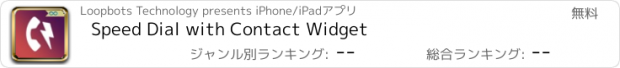 おすすめアプリ Speed Dial with Contact Widget