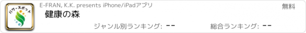 おすすめアプリ 健康の森