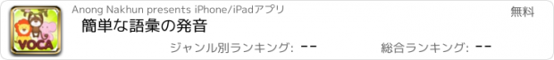 おすすめアプリ 簡単な語彙の発音