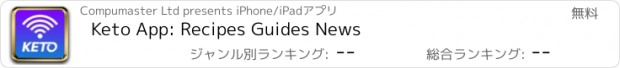 おすすめアプリ Keto App: Recipes Guides News