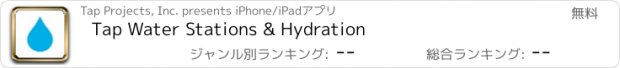 おすすめアプリ Tap Water Stations & Hydration
