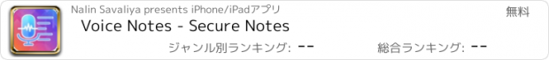 おすすめアプリ Voice Notes - Secure Notes