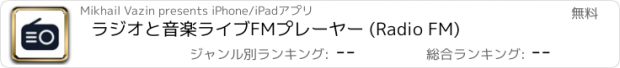 おすすめアプリ ラジオと音楽ライブFMプレーヤー (Radio FM)