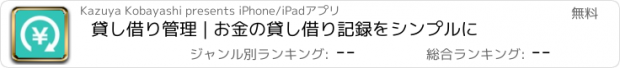 おすすめアプリ 貸し借り管理 | お金の貸し借り記録をシンプルに