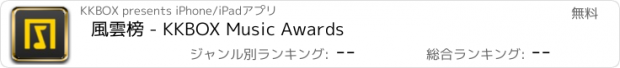 おすすめアプリ 風雲榜 - KKBOX Music Awards