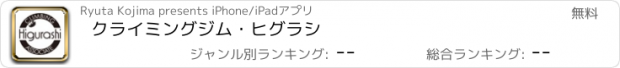 おすすめアプリ クライミングジム・ヒグラシ