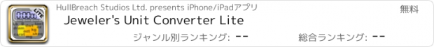 おすすめアプリ Jeweler's Unit Converter Lite