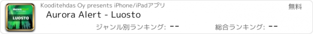 おすすめアプリ Aurora Alert - Luosto