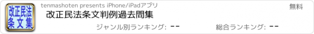 おすすめアプリ 改正民法条文判例過去問集