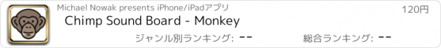 おすすめアプリ Chimp Sound Board - Monkey