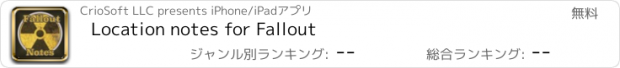 おすすめアプリ Location notes for Fallout